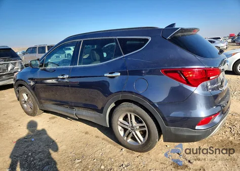 2017 Hyundai Santa Fe Sport из США, поврежденный, VIN 5XYZUDLB1HG444686